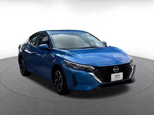 Electric Blue Metallic 2025 Nissan Sentra SV