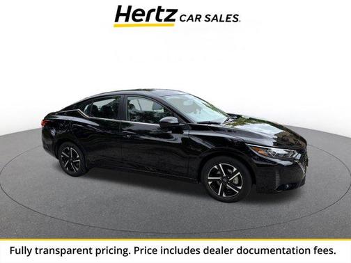 Super Black 2025 Nissan Sentra SV