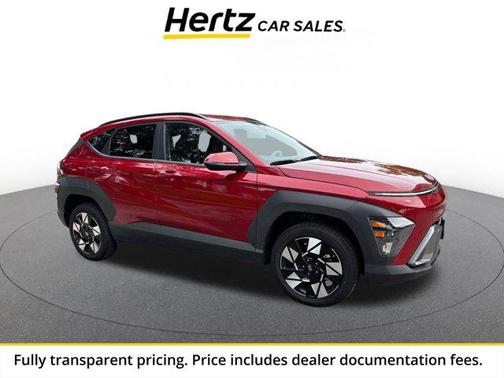 Ultimate Red Metallic 2025 Hyundai KONA SEL