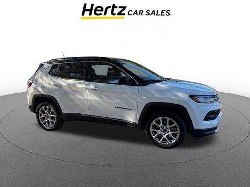 Bright White Clearcoat 2025 Jeep Compass Limited