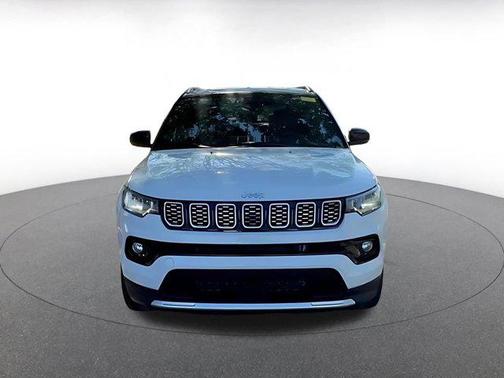 Bright White Clearcoat 2025 Jeep Compass Limited