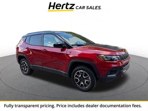 Red Hot Pearlcoat 2025 Jeep Compass Trailhawk