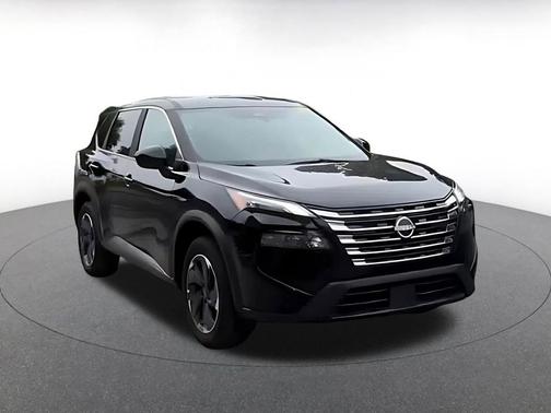 Super Black 2025 Nissan Rogue SV