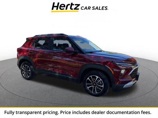 Crimson Metallic 2025 Chevrolet Trailblazer LT