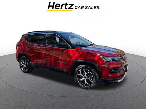 Red Hot Pearlcoat 2025 Jeep Compass Limited