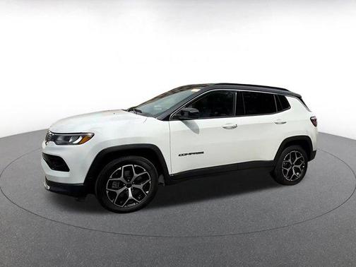 Bright White Clearcoat 2025 Jeep Compass Limited