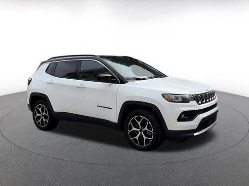 Bright White Clearcoat 2025 Jeep Compass Limited