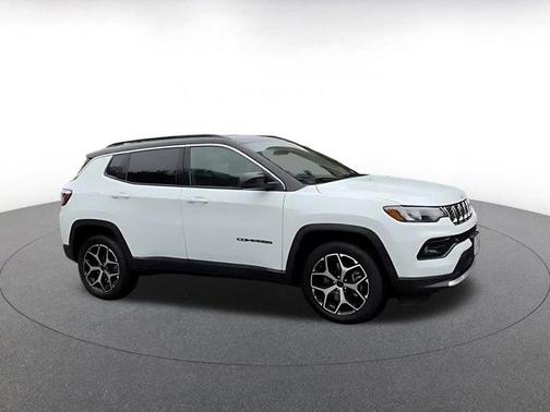 Bright White Clearcoat 2025 Jeep Compass Limited