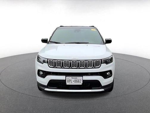 Bright White Clearcoat 2025 Jeep Compass Limited