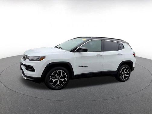Bright White Clearcoat 2025 Jeep Compass Limited