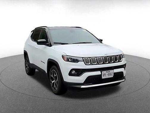 Bright White Clearcoat 2025 Jeep Compass Limited