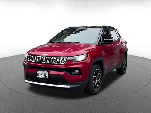 Red Hot Pearlcoat 2025 Jeep Compass Limited