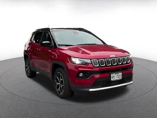 Red Hot Pearlcoat 2025 Jeep Compass Limited
