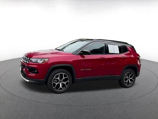 Red Hot Pearlcoat 2025 Jeep Compass Limited
