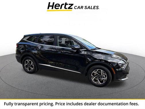 Ebony Black 2025 Kia Sportage LX
