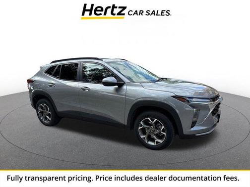 Sterling Gray Metallic 2025 Chevrolet Trax LT