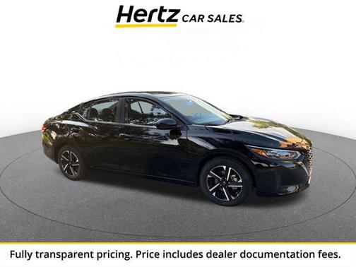 Super Black 2025 Nissan Sentra SV
