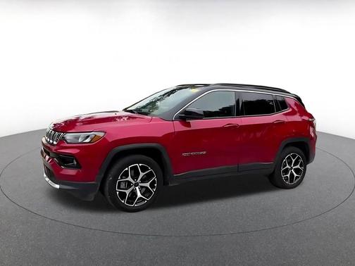 Red Hot Pearlcoat 2025 Jeep Compass Limited