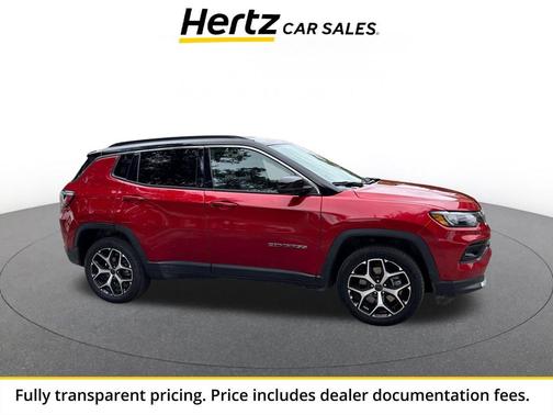 Red Hot Pearlcoat 2025 Jeep Compass Limited
