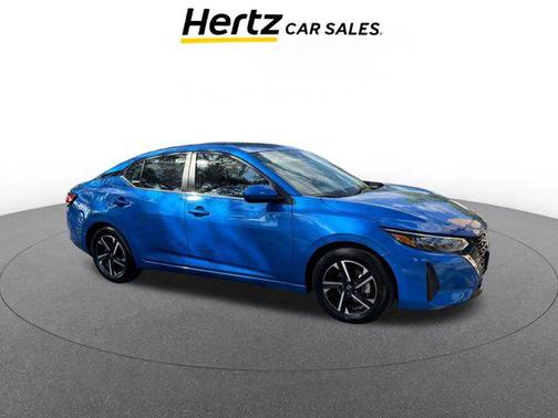 Electric Blue Metallic 2025 Nissan Sentra SV