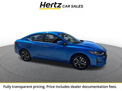 Electric Blue Metallic 2025 Nissan Sentra SV