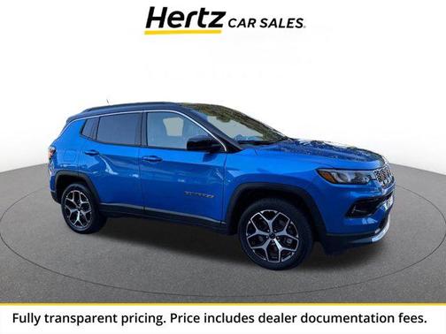 Hydro Blue Pearlcoat 2025 Jeep Compass Limited