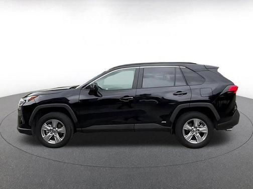 Midnight Black Metallic 2025 Toyota RAV4 Hybrid LE