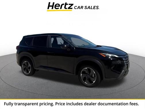 Super Black 2025 Nissan Rogue SV