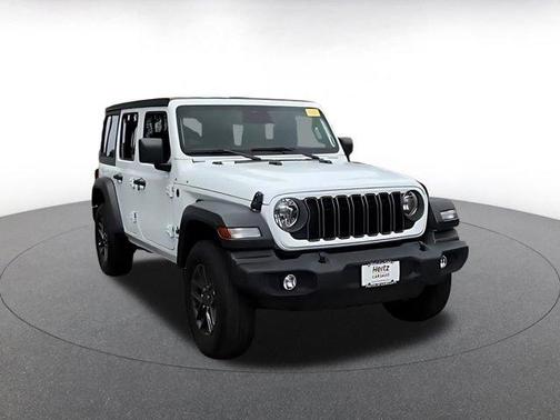 Bright White Clearcoat 2025 Jeep Wrangler Sport S
