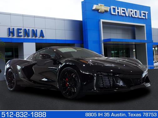 Black 2026 Chevrolet Corvette Z06