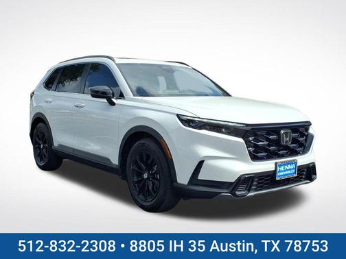 Platinum White Pearl 2024 Honda CR-V Hybrid Sport FWD