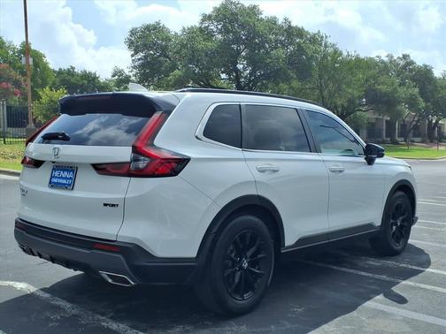 Platinum White Pearl 2024 Honda CR-V Hybrid Sport FWD