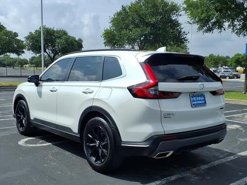 Platinum White Pearl 2024 Honda CR-V Hybrid Sport FWD