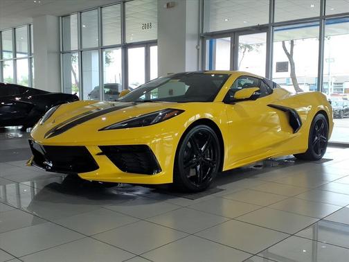 Competition Yellow Tintcoat Metallic 2026 Chevrolet Corvette Stingray w/2LT