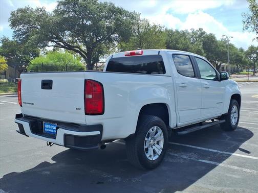 Summit White 2021 Chevrolet Colorado LT