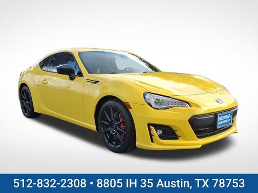 Charlesite Yellow 2017 Subaru BRZ Series. Yellow