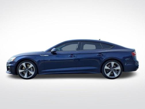 Blue 2021 Audi A5 Sportback 45 S Line Premium Plus