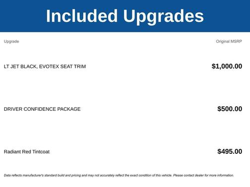 Radiant Red Tintcoat 2025 Chevrolet Traverse LT