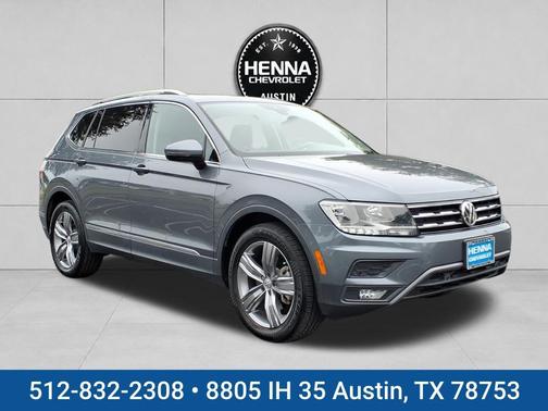 Platinum Gray Metallic 2021 Volkswagen Tiguan 2.0T SEL