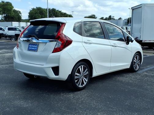 White Orchid Pearl 2016 Honda Fit EX
