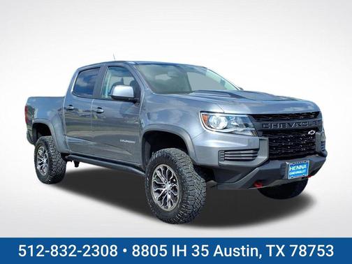 Satin Steel Metallic 2022 Chevrolet Colorado ZR2