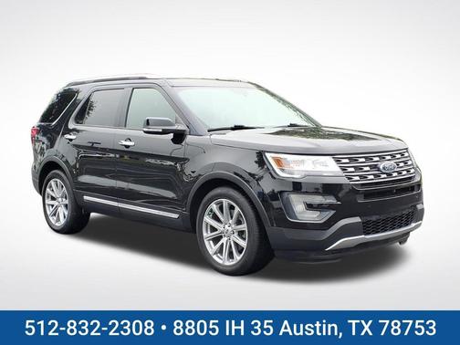 Shadow Black 2017 Ford Explorer Limited