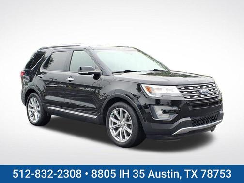 Shadow Black 2017 Ford Explorer Limited