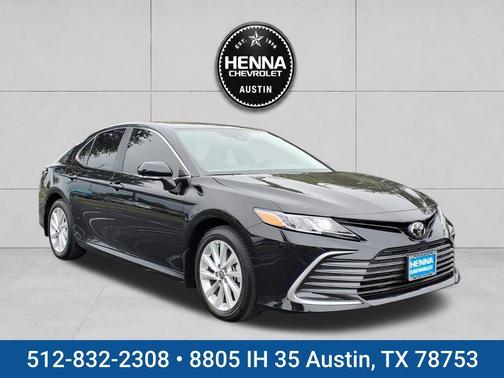 Midnight Black Metallic 2024 Toyota Camry LE