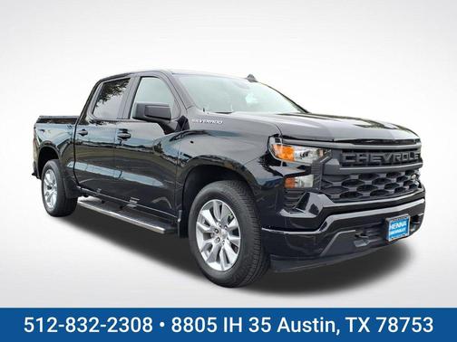 Black 2024 Chevrolet Silverado 1500 Custom