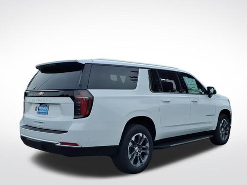Summit White 2026 Chevrolet Suburban LS