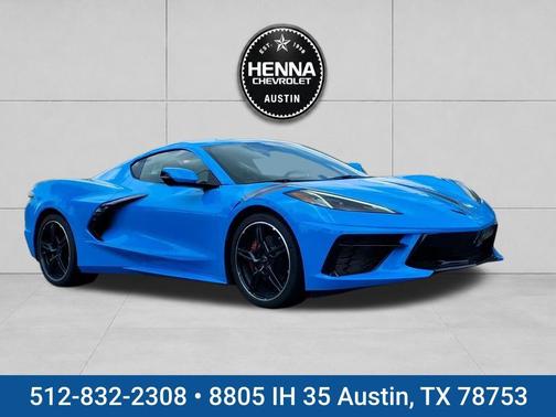Rapid Blue 2022 Chevrolet Corvette Stingray w/1LT