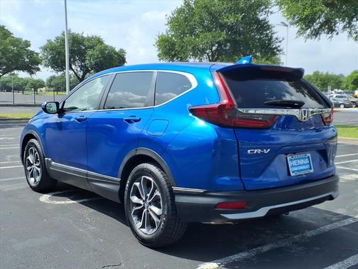 Blue 2021 Honda CR-V 2WD EX