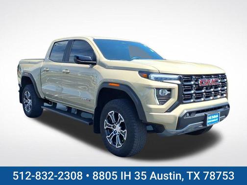 Desert Sand Metallic 2023 GMC Canyon AT4