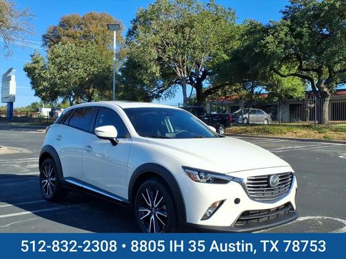 Snowflake White Pearl Mica 2018 Mazda CX-3 Grand Touring